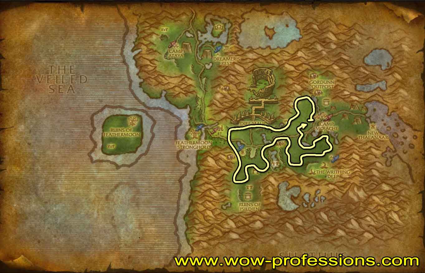 WoW Map