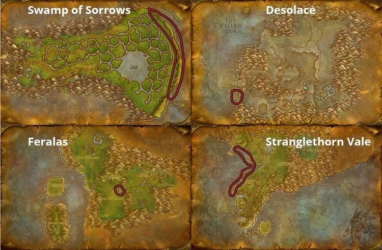 Classic WoW: 10 Memorable Horde Leveling Zones