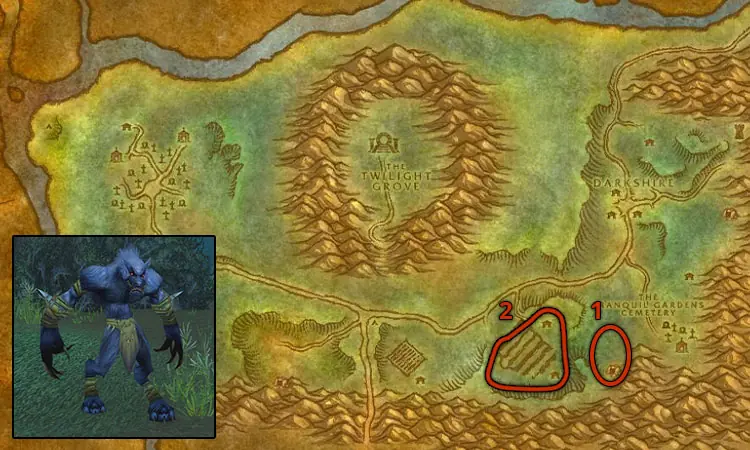 Roland's Doom and the Rotting Orchard in Duskwood
