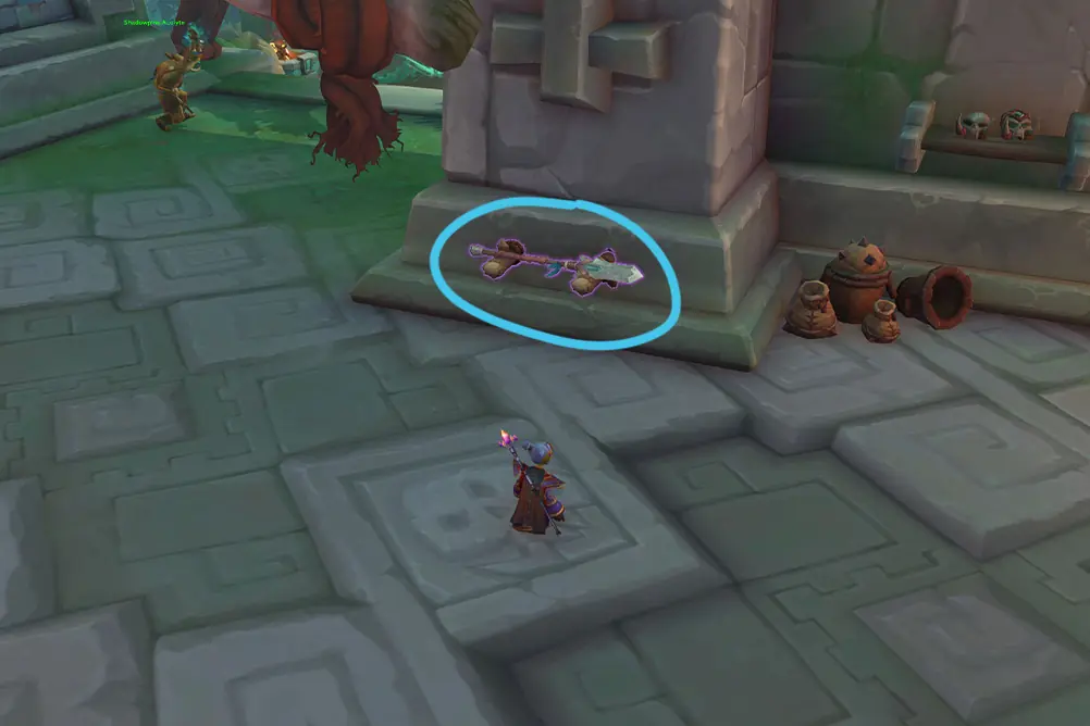 Carefully Racked Spear