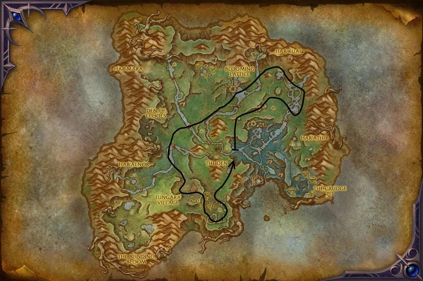 Harandar Herbalism Route