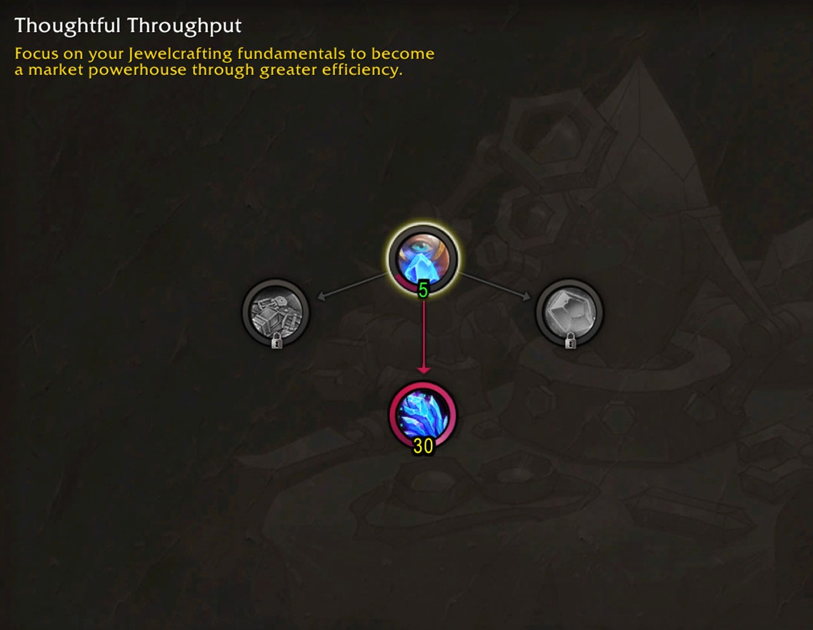 Jewelcrafting Multicraft tree