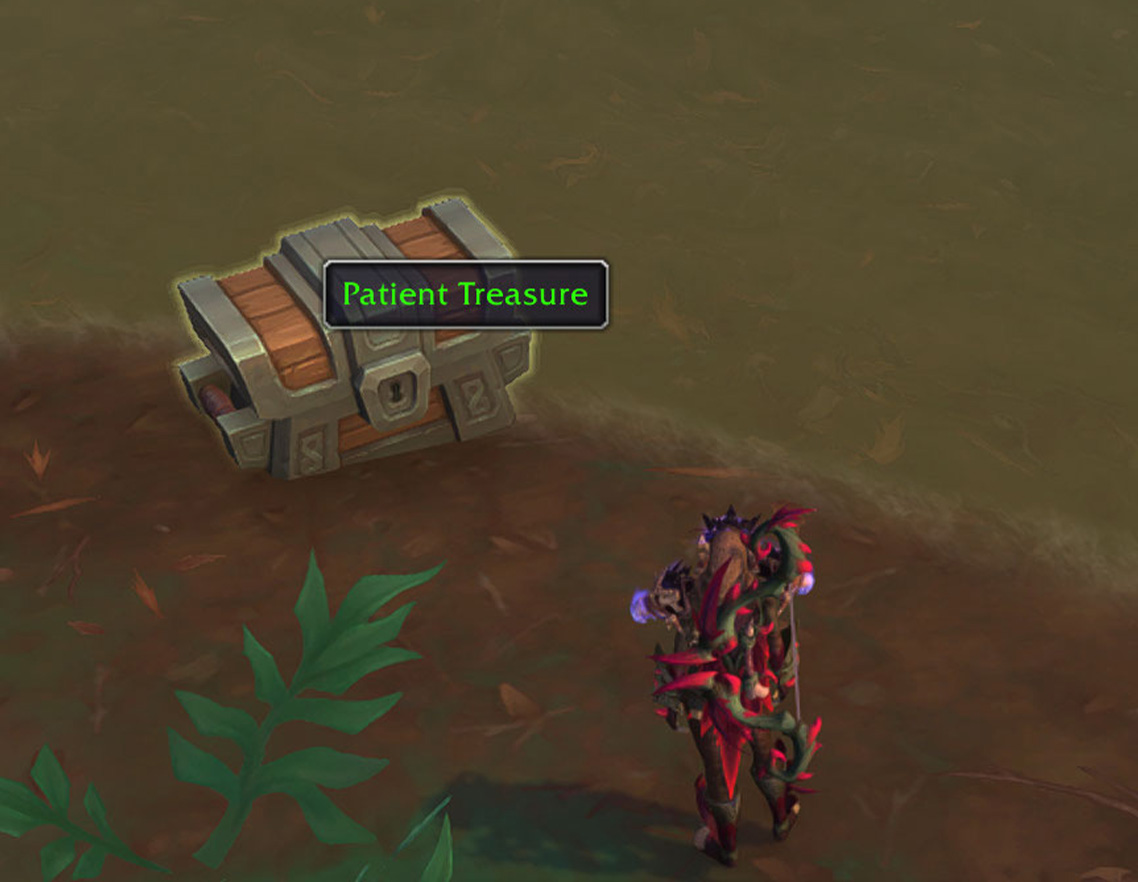 Midnight Fishing Patient Treasure Chest