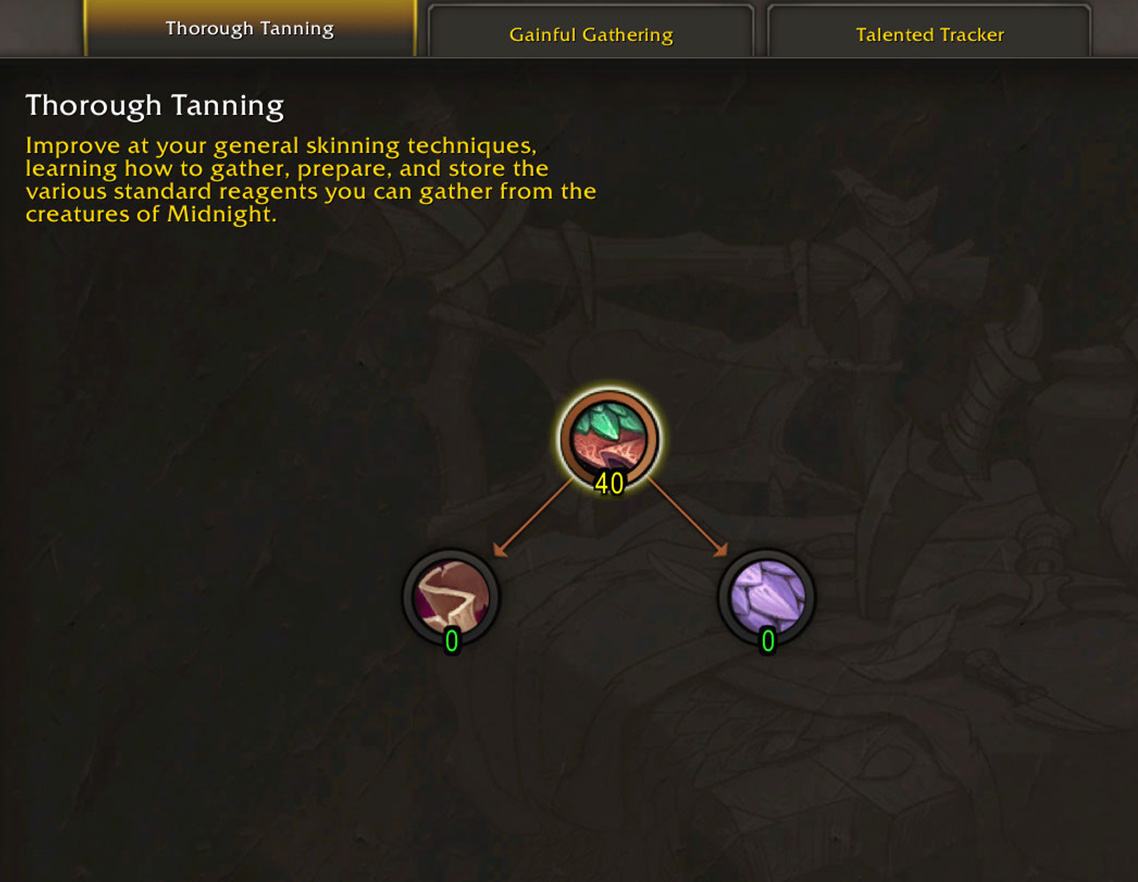 Thorough Tanning node