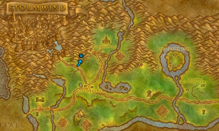 Alchemist Mallory location on map