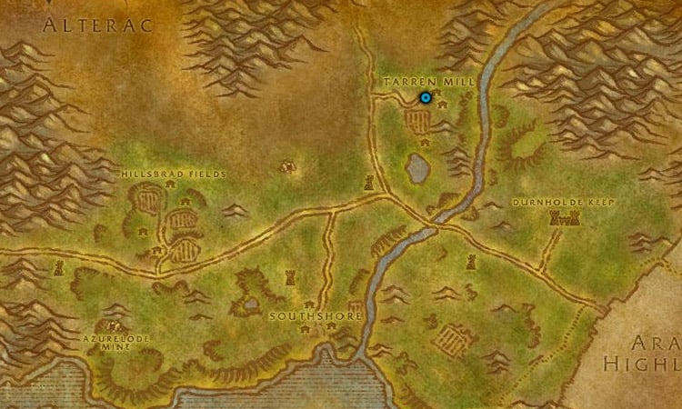 Aranae Venomblood location on map