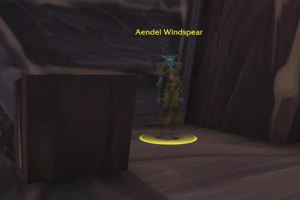 Aendel Windspear in Silithus (WoW Classic)
