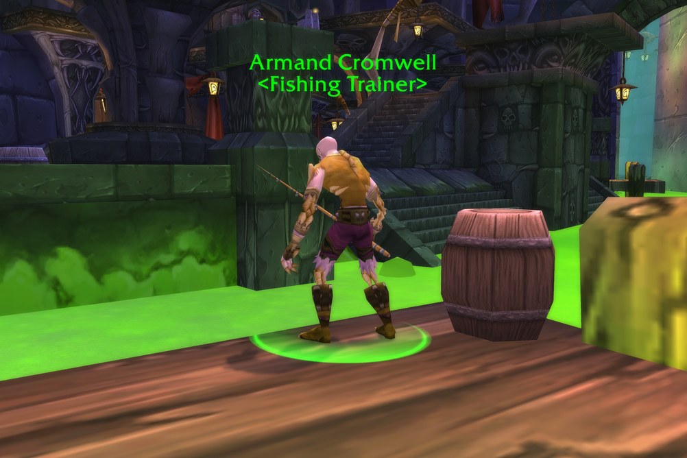 Armand Cromwell, Fishing Trainer in Undercity (WoW Classic)