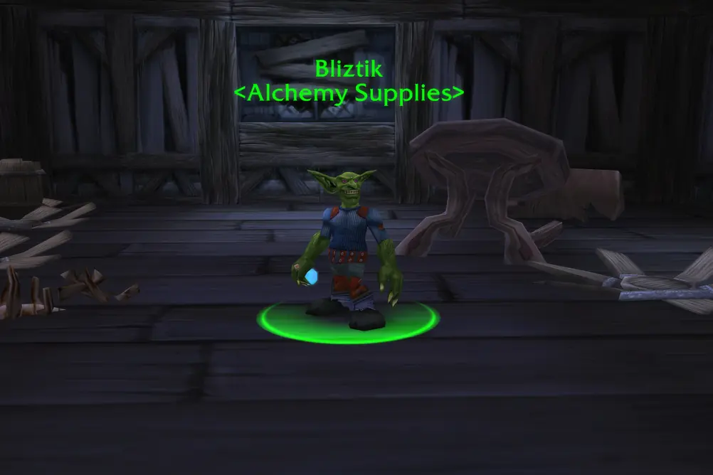 Bliztik, Alchemy Supplies in Duskwood (WoW Classic)