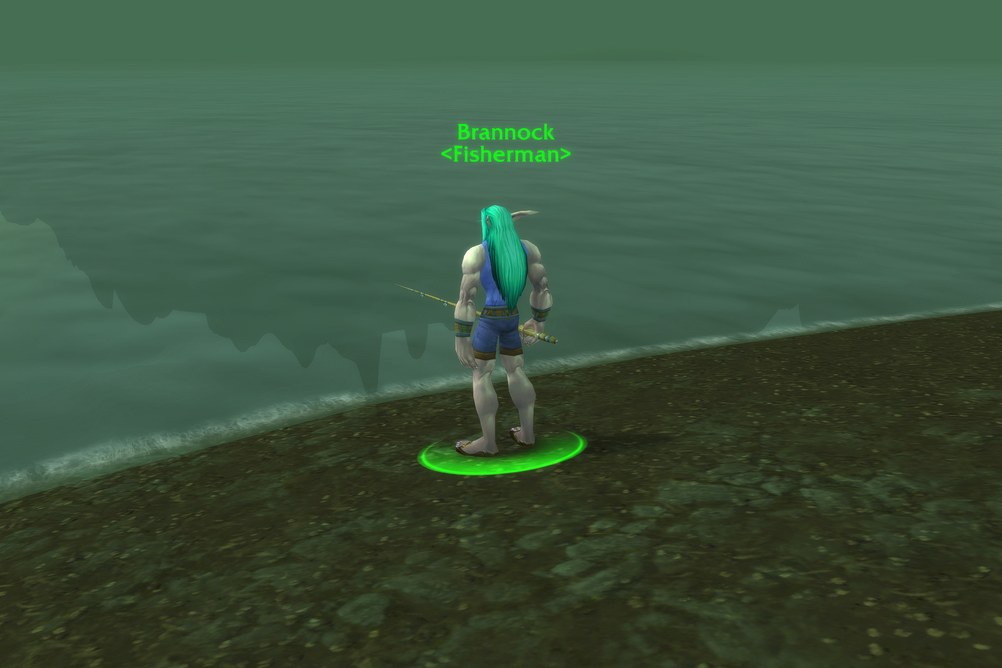 Brannock, Fisherman in Feralas (WoW Classic)