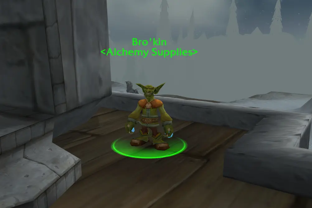 Bro'kin, Alchemy Supplies in Alterac Mountains (WoW Classic)