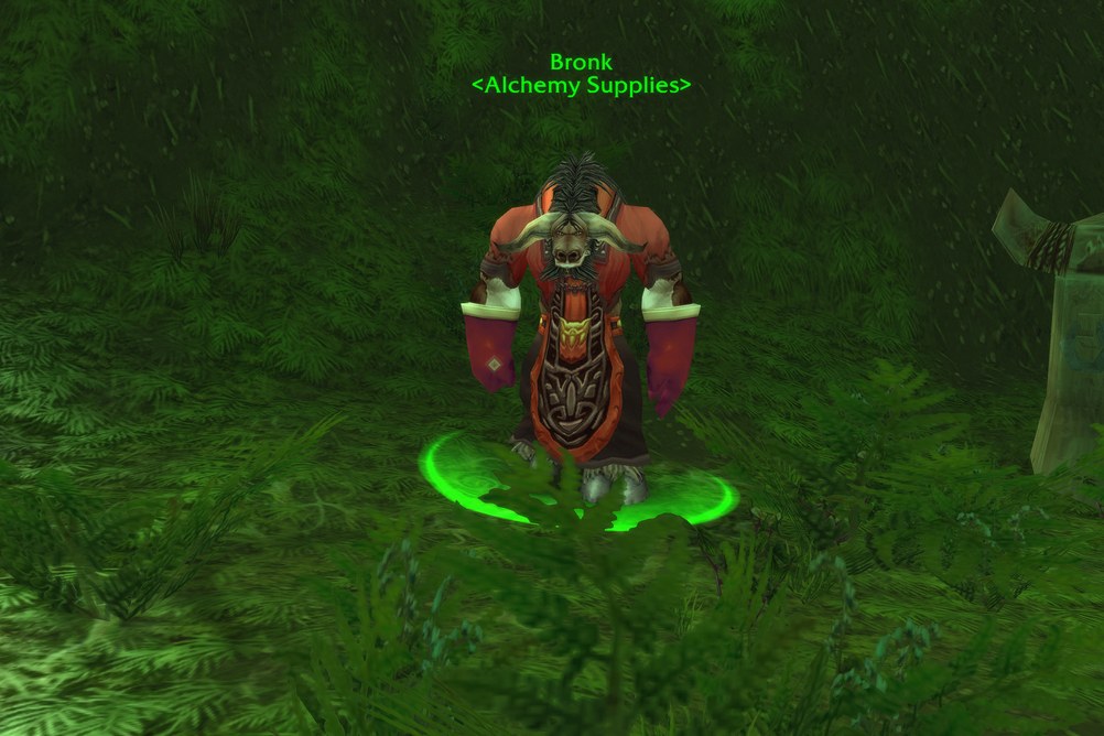 Bronk, Alchemy Supplies in Feralas (WoW Classic)