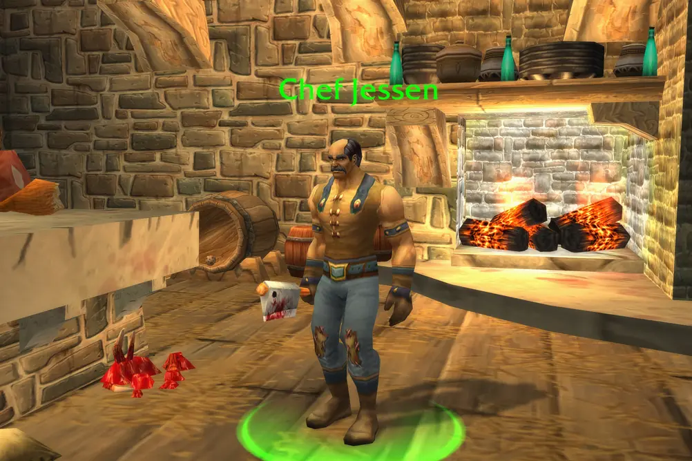 Chef Jessen in Hillsbrad Foothills (WoW Classic)