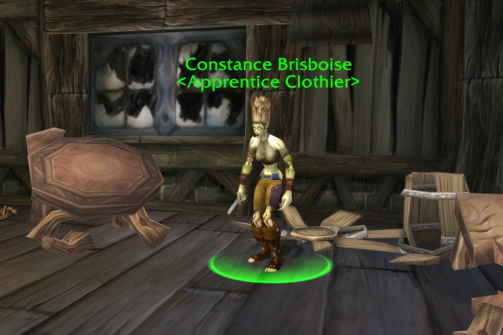 Constance Brisboise, Apprentice Clothier in Tirisfal Glades (WoW Classic)