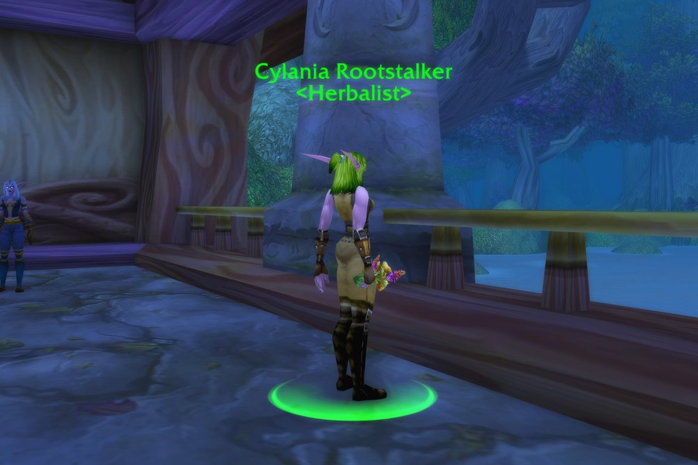 Cylania Rootstalker, Herbalist in Ashenvale (WoW Classic)