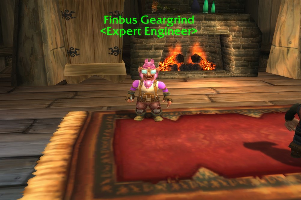 Finbus Geargrind, Expert Engineer in Duskwood (WoW Classic)