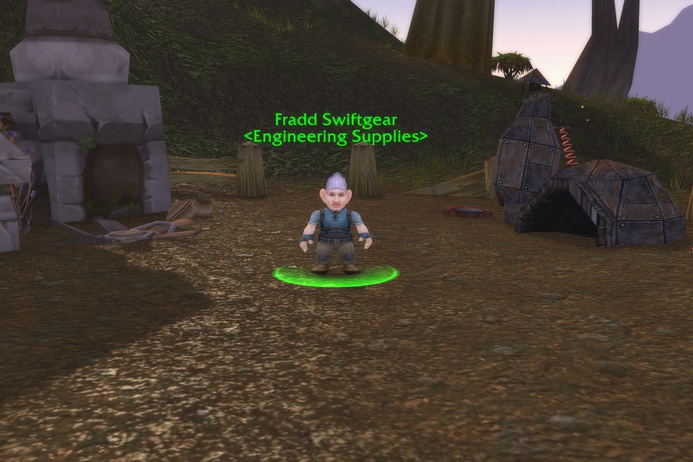 Fradd Swiftgear, Engineering Supplies in Wetlands (WoW Classic)