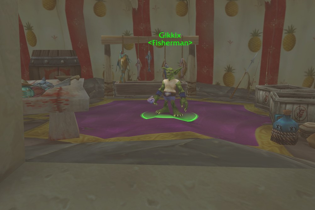 Gikkix, Fisherman in Tanaris (WoW Classic)