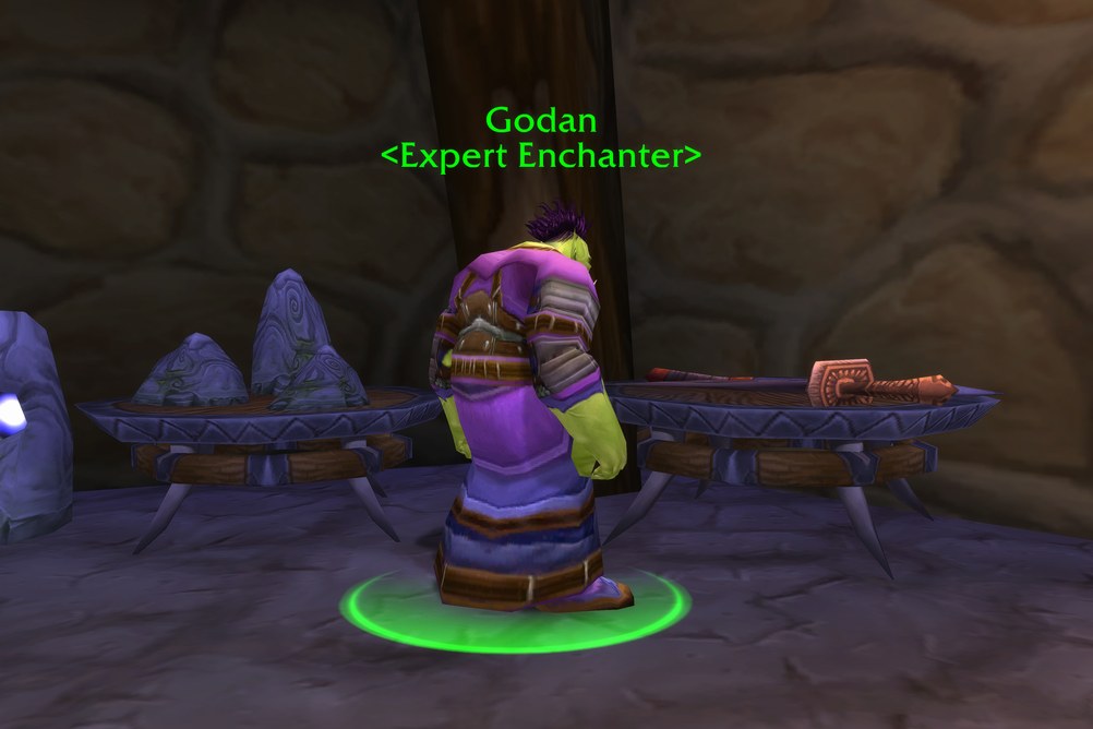 Godan, Expert Enchanter in Orgrimmar (WoW Classic)