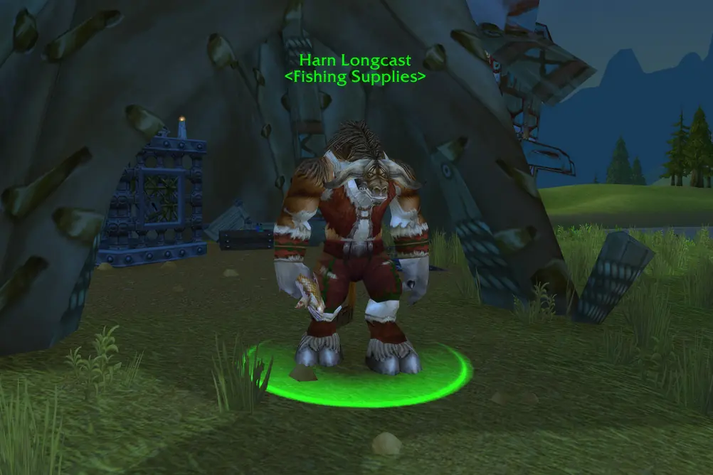 Harn Longcast, Fishing Supplies in Mulgore (WoW Classic)