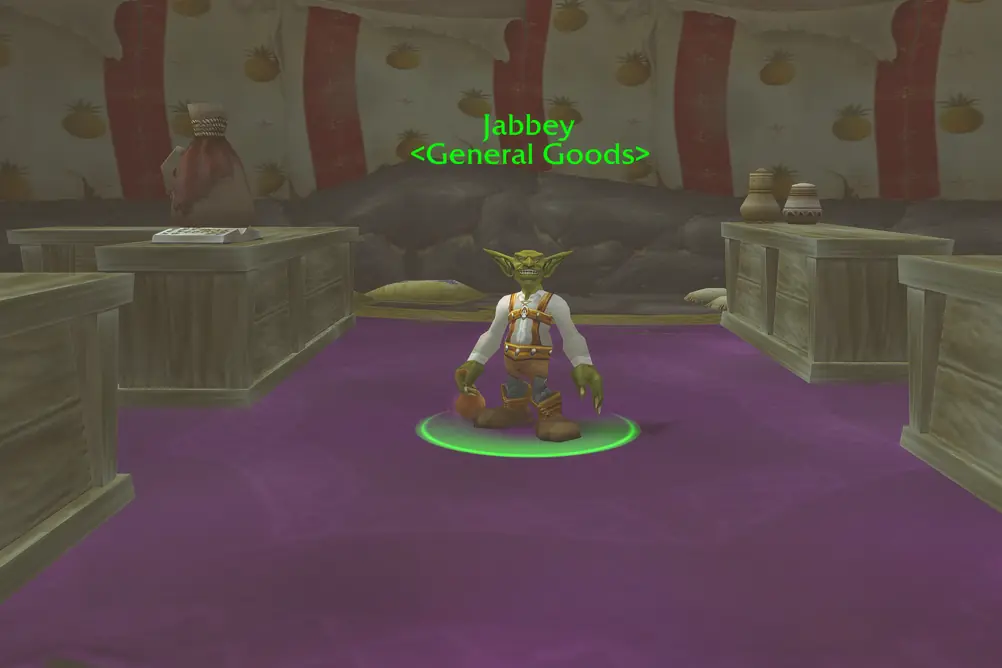 Jabbey, General Goods in Tanaris (WoW Classic)