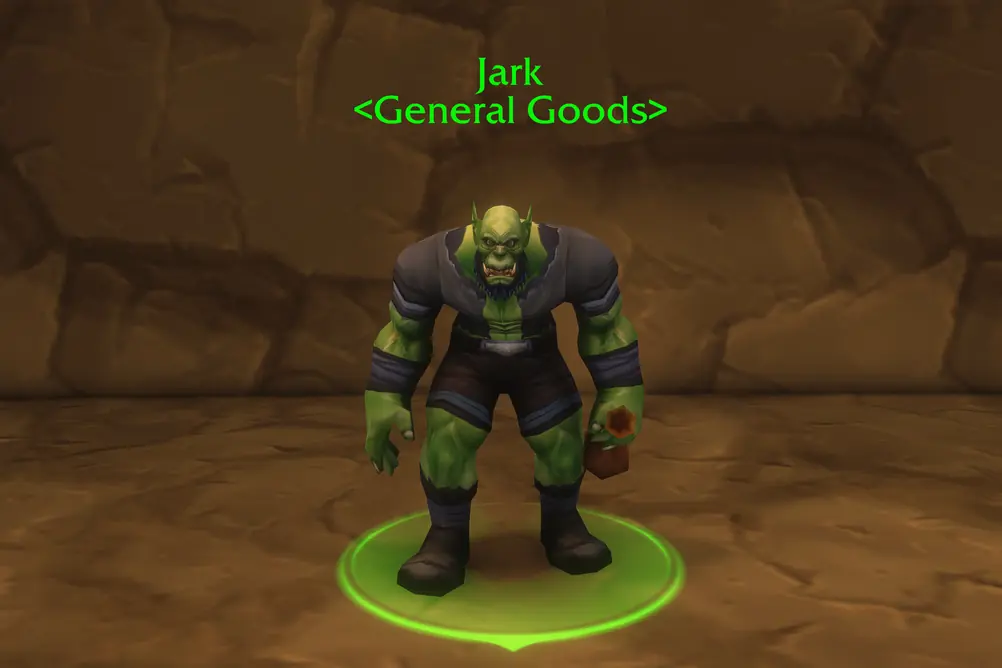 Jark, General Goods in Durotar (WoW Classic)