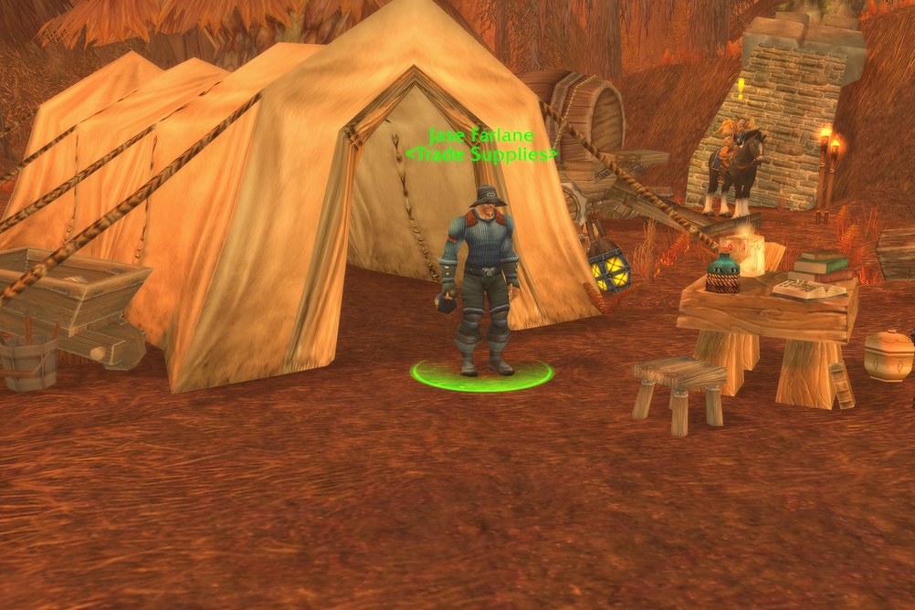 Jase Farlane, Trade Supplies in Eastern Plaguelands (WoW Classic)
