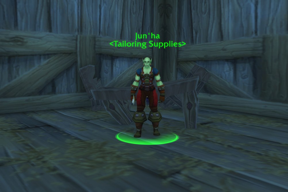 Jun'ha, Tailoring Supplies in Arathi Highlands (WoW Classic)