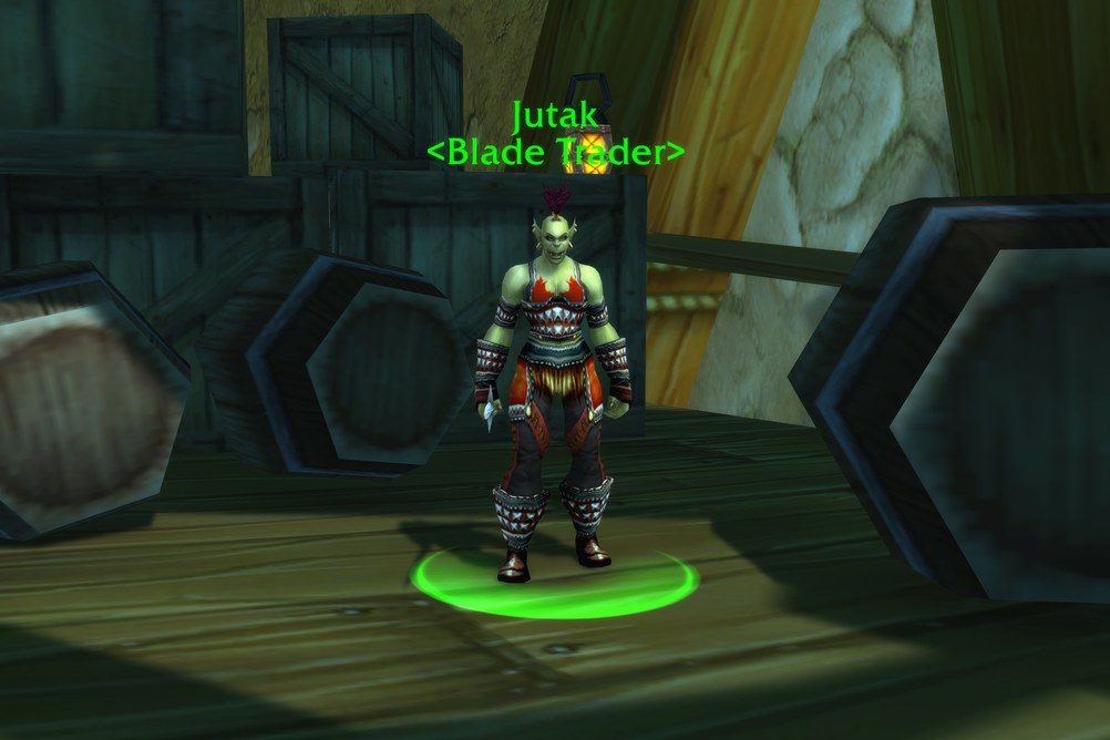 Jutak, Blade Trader in Stranglethorn Vale (WoW Classic)