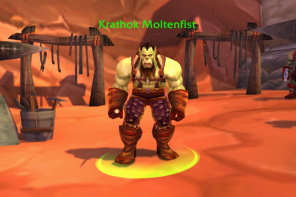 Krathok Moltenfist in Orgrimmar (WoW Classic)