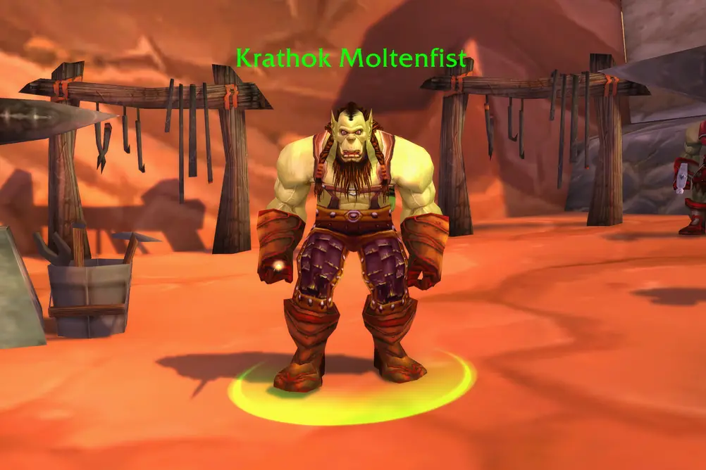 Krathok Moltenfist in Orgrimmar (WoW Classic)