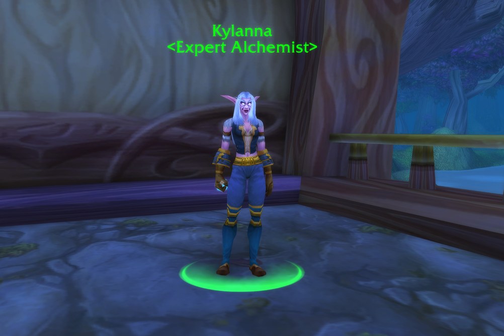 Kylanna, Expert Alchemist in Ashenvale (WoW Classic)