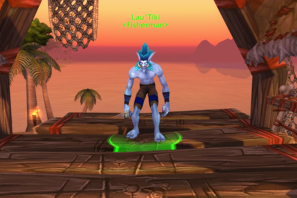 Lau'Tiki, Fisherman in Durotar (WoW Classic)