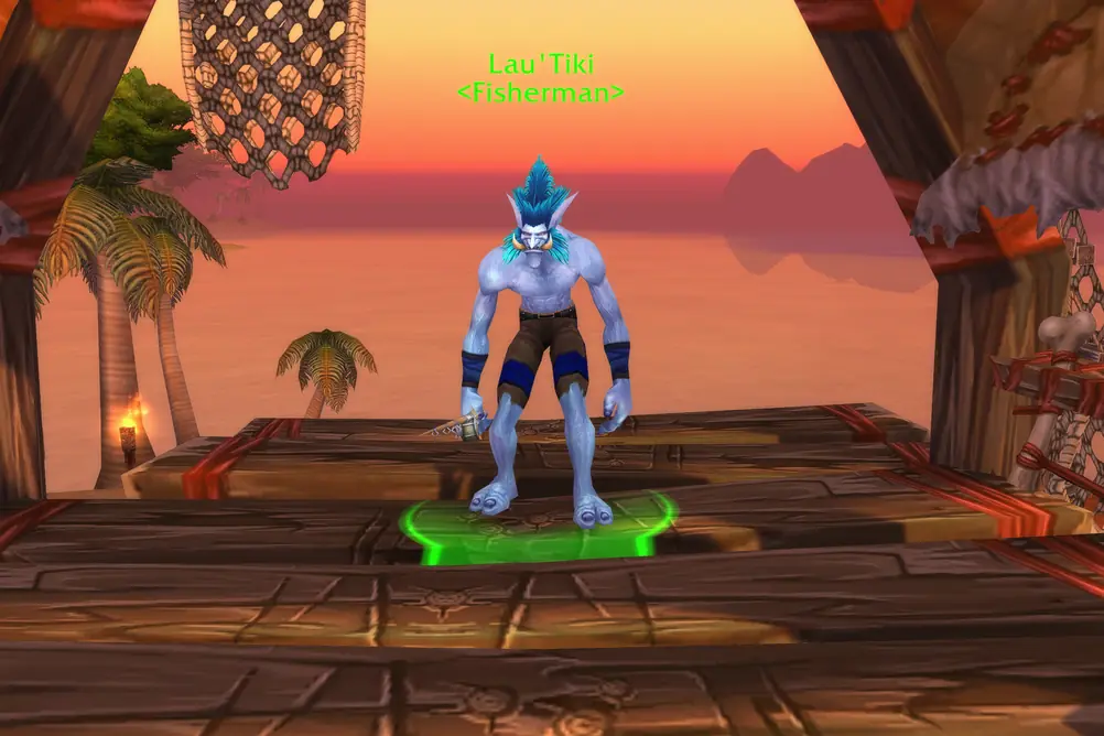 Lau'Tiki, Fisherman in Durotar (WoW Classic)