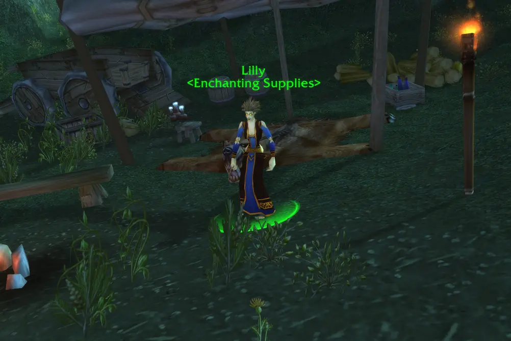 Lilly, Enchanting Supplies in Silverpine Forest (WoW Classic)