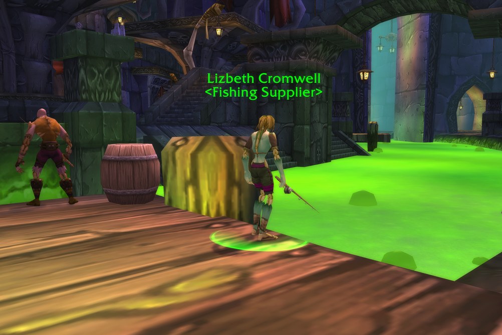 Lizbeth Cromwell, Fishing Supplier in Undercity (WoW Classic)