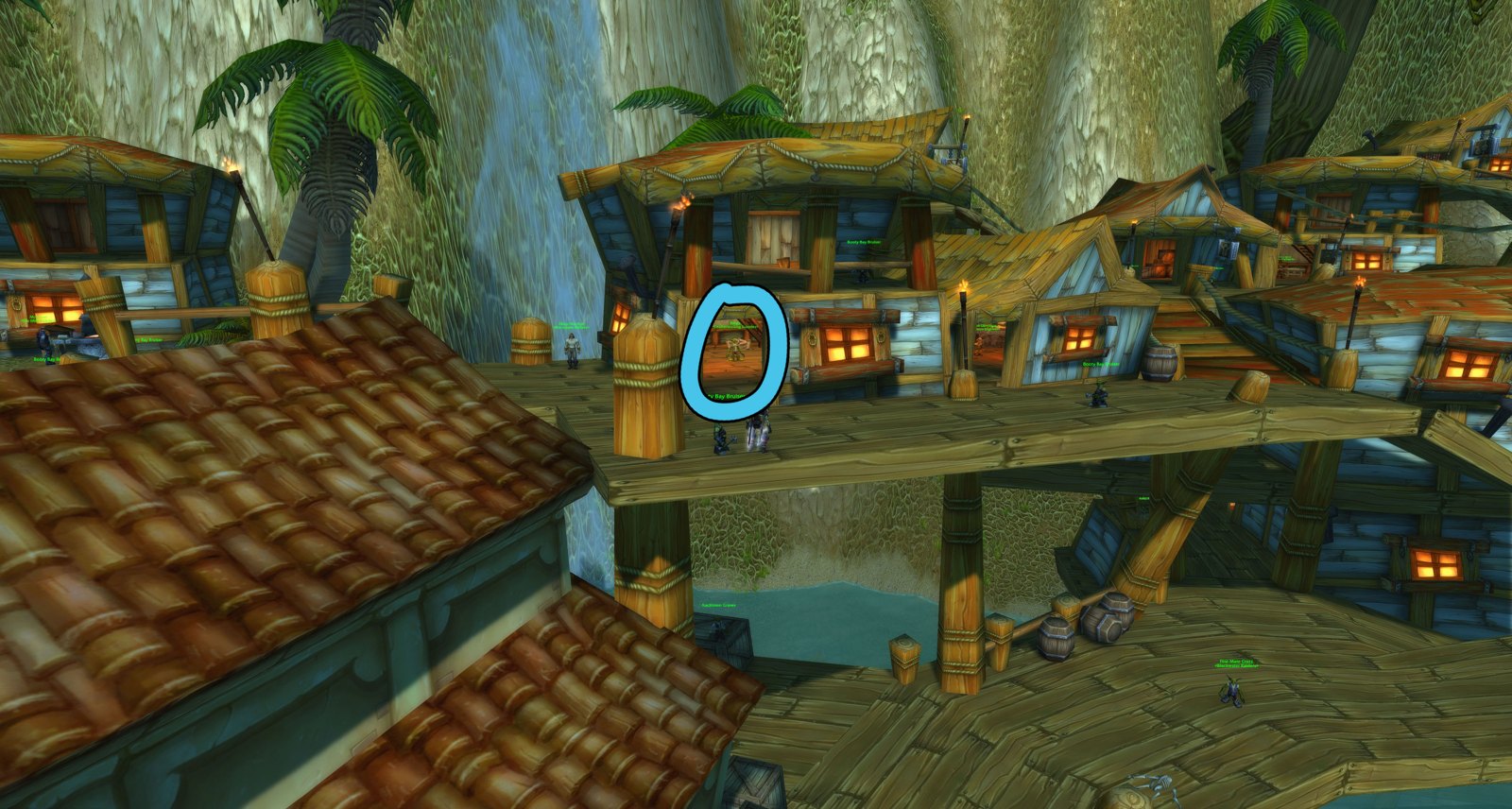 Where to find Rikqiz in Stranglethorn Vale, marked picture