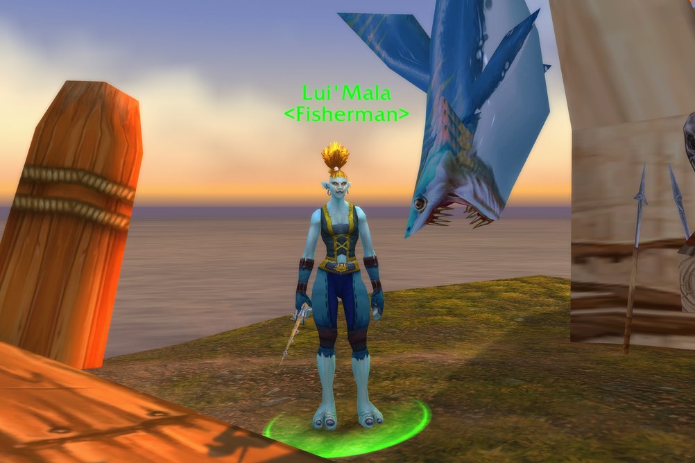 Lui'Mala, Fisherman in Desolace (WoW Classic)