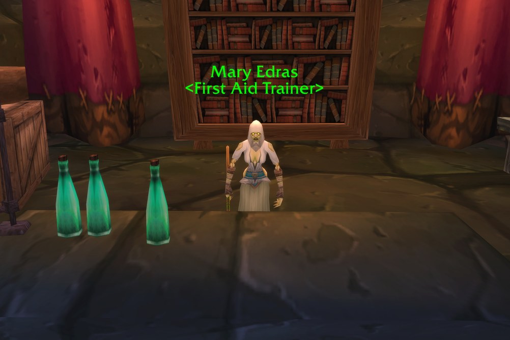 Mary Edras, First Aid Trainer in Undercity (WoW Classic)