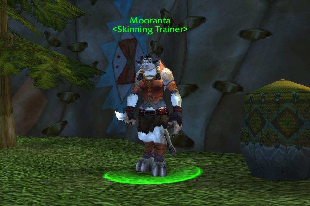 Mooranta, Skinning Trainer in Thunder Bluff (WoW Classic)