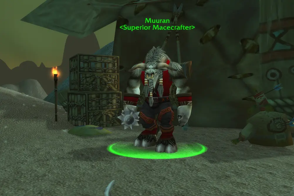 Muuran, Superior Macecrafter in Desolace (WoW Classic)