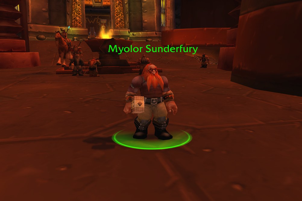 Myolor Sunderfury in Ironforge (WoW Classic)