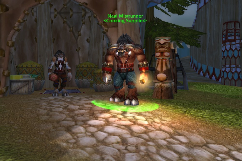 Naal Mistrunner, Cooking Supplier in Thunder Bluff (WoW Classic)