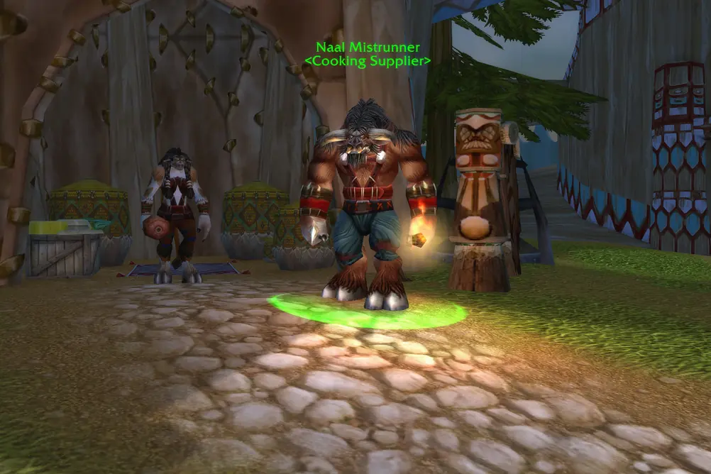 Naal Mistrunner, Cooking Supplier in Thunder Bluff (WoW Classic)