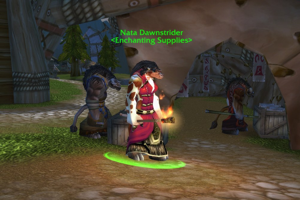 Nata Dawnstrider, Enchanting Supplies in Thunder Bluff (WoW Classic)