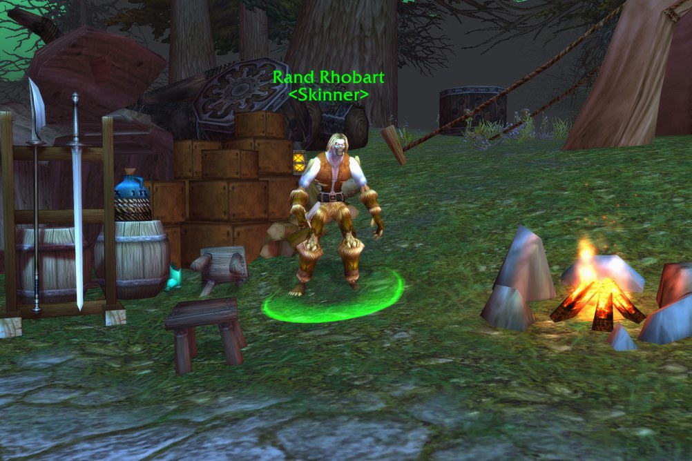 Rand Rhobart, Skinner in Tirisfal Glades (WoW Classic)