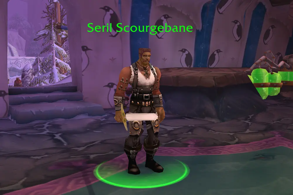 Seril Scourgebane in Winterspring (WoW Classic)