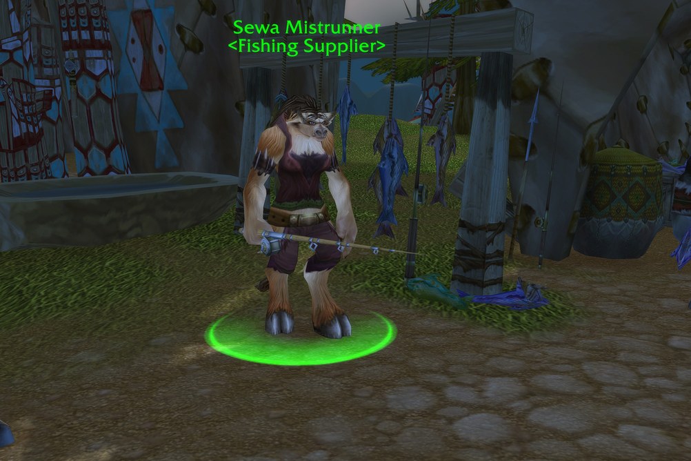Sewa Mistrunner, Fishing Supplier in Thunder Bluff (WoW Classic)
