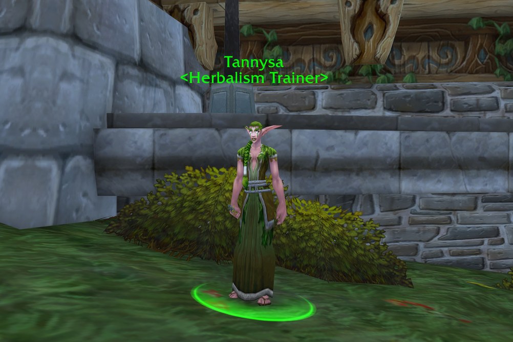 Tannysa, Herbalism Trainer in Stormwind City (WoW Classic)