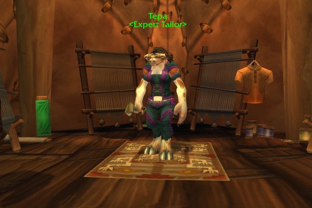Tepa, Expert Tailor in Thunder Bluff (WoW Classic)